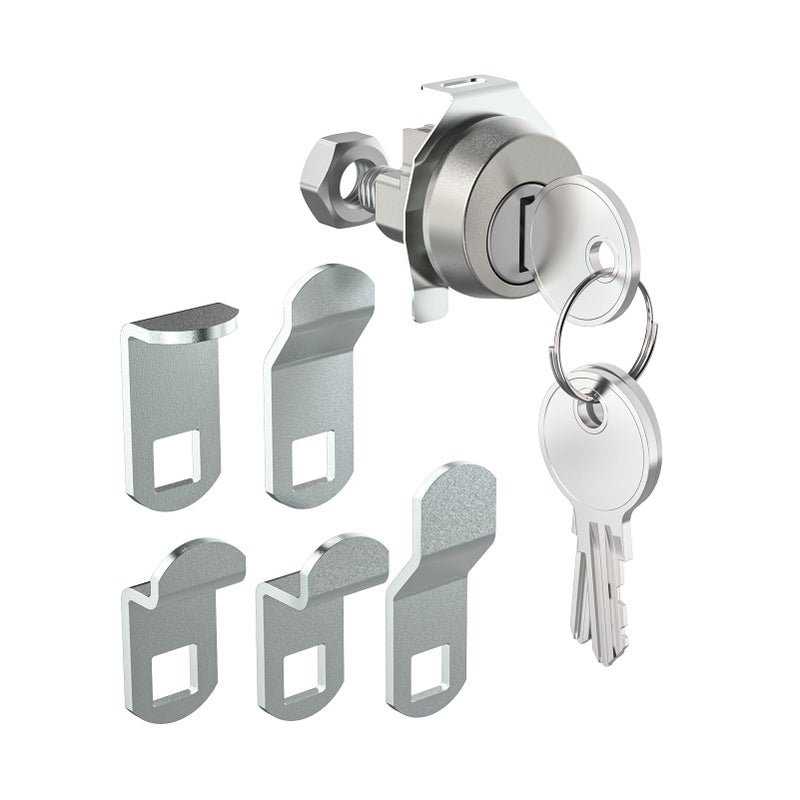 Xinxinlin L-1172C National Mailbox Lock Replacement C9100 - with 3 Keys and 5 Shaped Locking Tabs, Replacement for USPS Mailbox Key Lock - Image 1